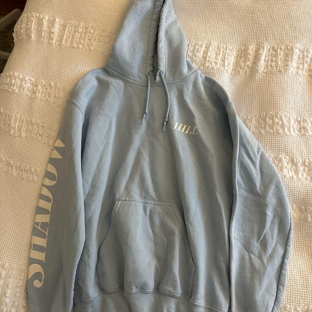 Shadow hill USA hoodie baby blue